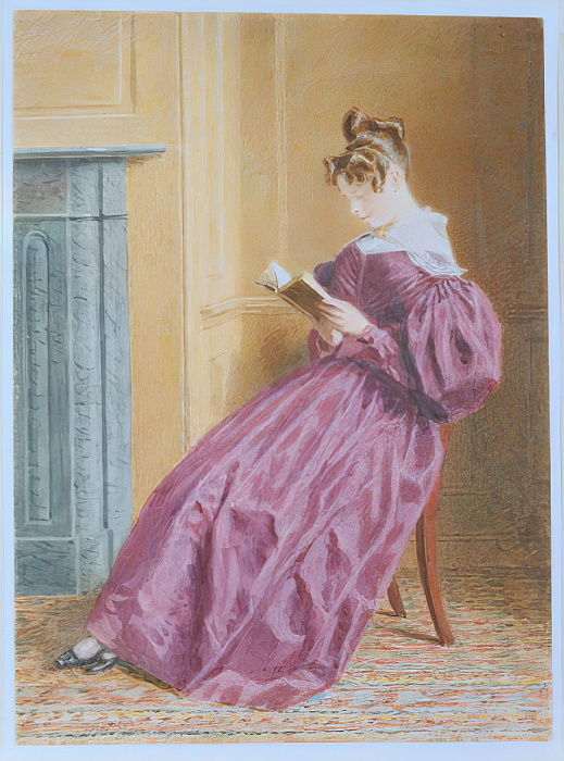 Mrs Gurney Hoare (1837) – William Henry Hunt Tablo