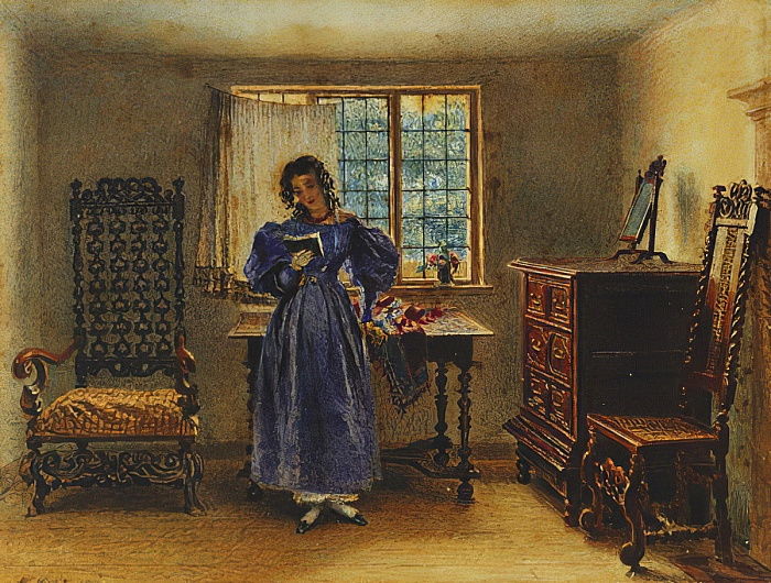 Sunday morning (1831) William Henry Hunt tablo - Dekolata