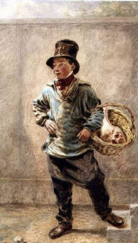 The butchers boy William Henry Hunt tablo - Dekolata