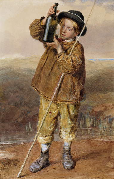The young angler William Henry Hunt tablo - Dekolata