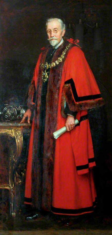 Alderman William Smith (1908) William Logsdail tablo - Dekolata