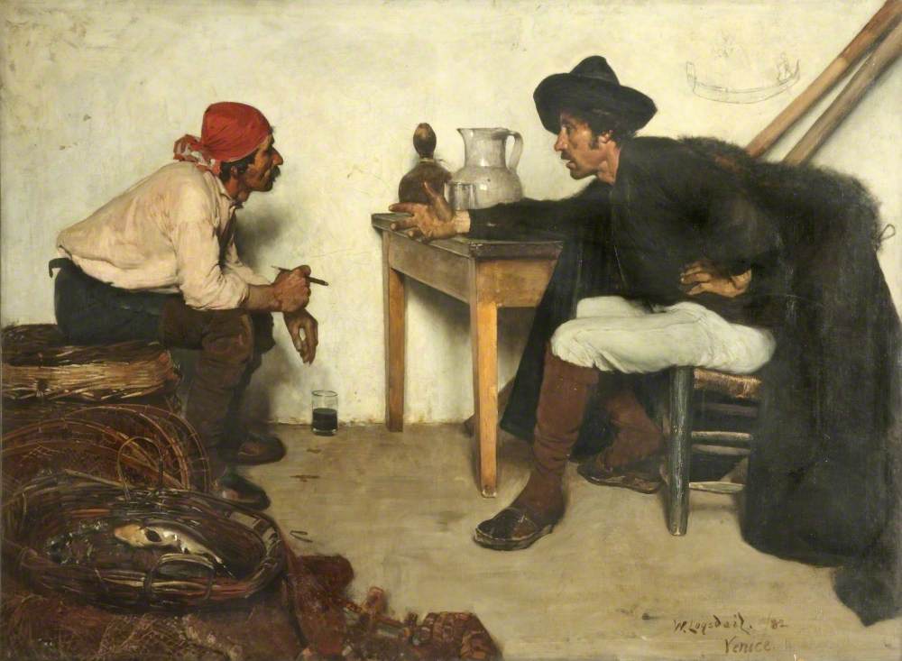 Eve of the Regatta (1882) William Logsdail tablo - Dekolata