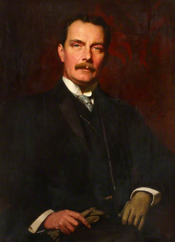 Frederic Francois Burghard (1914) William Logsdail tablo - Dekolata