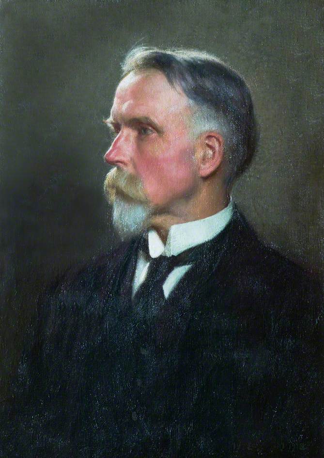 John D. Binns (1918) William Logsdail tablo - Dekolata