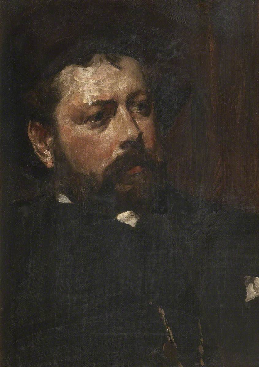 John Scott (1883) William Logsdail tablo - Dekolata