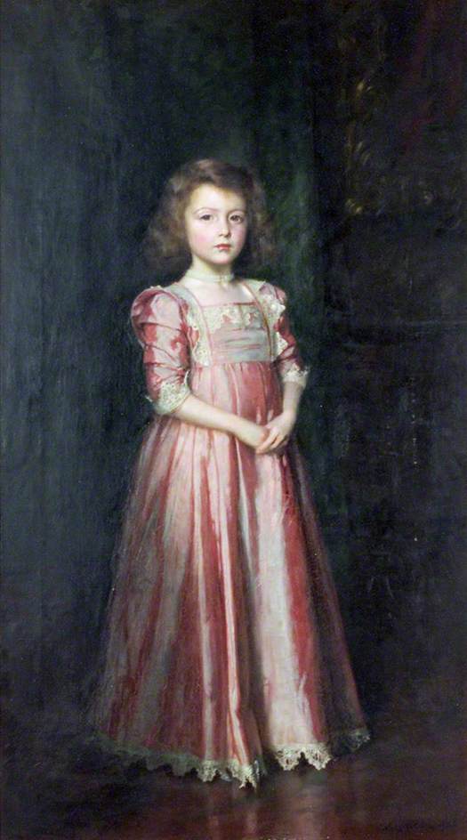 Katherine A. Ourovssoff (1908) William Logsdail tablo - Dekolata