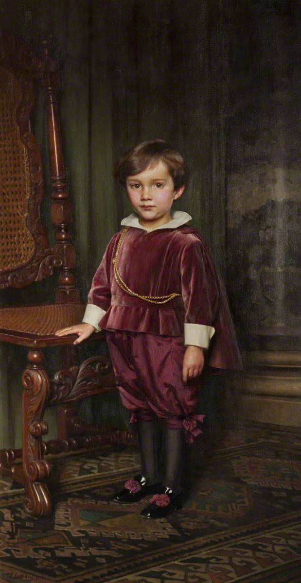 Master Coleridge Hills (1910) William Logsdail tablo - Dekolata