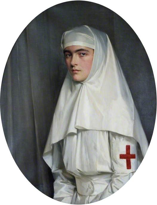 Portrait of a Nurse (1916) – William Logsdail Tablo