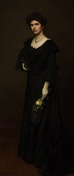 The Artist's Wife (1905) William Logsdail tablo - Dekolata