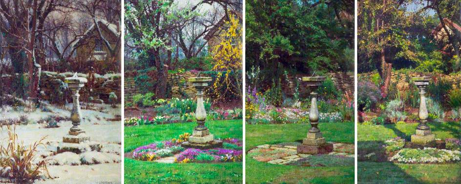 The Four Seasons (1937) William Logsdail tablo - Dekolata