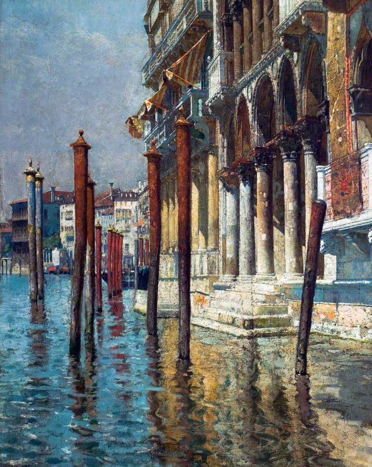 Venice (1881) William Logsdail tablo - Dekolata