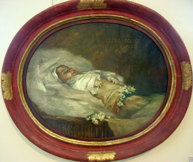 Dead Child (1881) - Albert Dubois-Pillet Tablo
