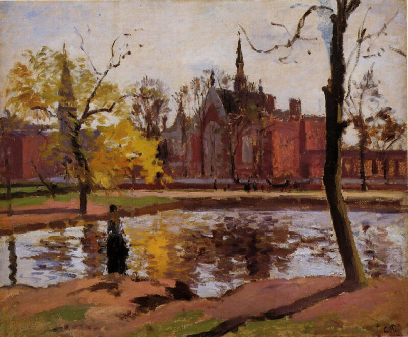 Dulwich College, London (1871) - Camille Pissarro Tablo