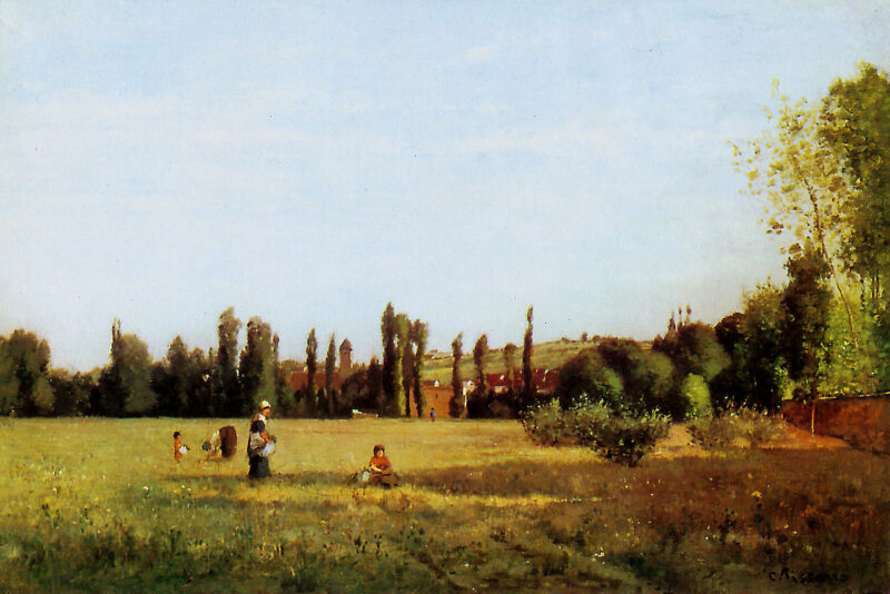 La Varenne de St. Hilaire (1863) - Camille Pissarro Tablo