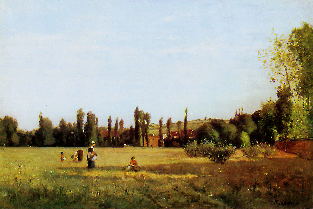 La Varenne de St. Hilaire (1863) - Camille Pissarro Tablo