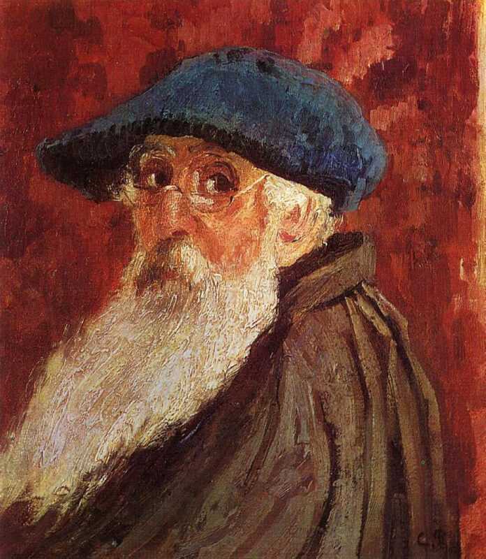 Self Portrait (1900) - Camille Pissarro Tablo