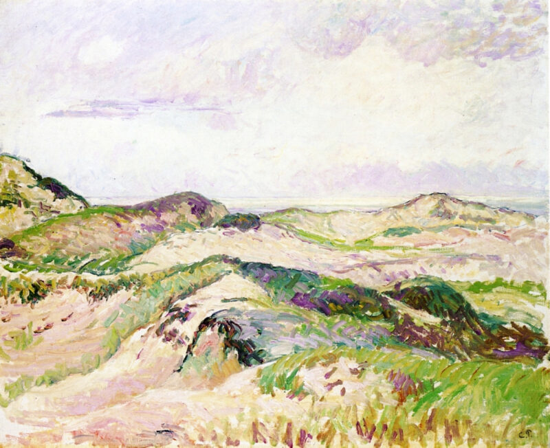 The Dunes at Knokke (1894) – Camille Pissarro Tablo
