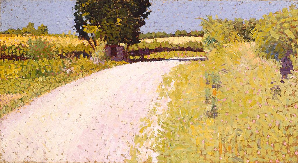 Path in the Country (1886) – Charles Angrand Tablo