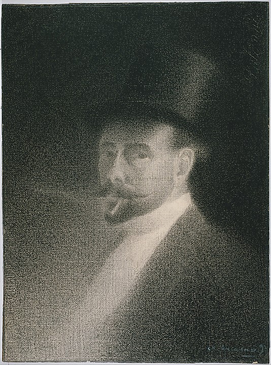 Self Portrait (1892) - Charles Angrand Tablo