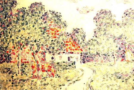 The Little Farm (1890) - Charles Angrand Tablo