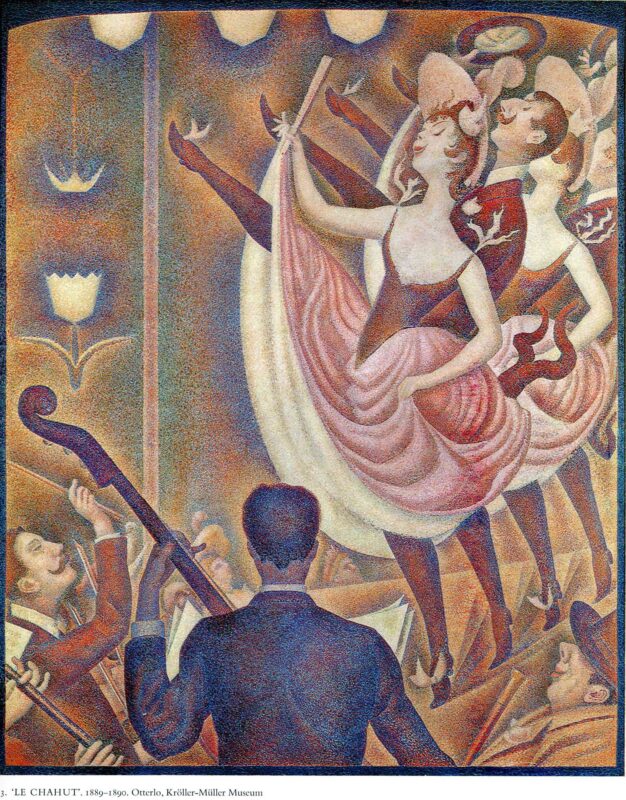 Chahut (1889) - Georges Seurat Tablo