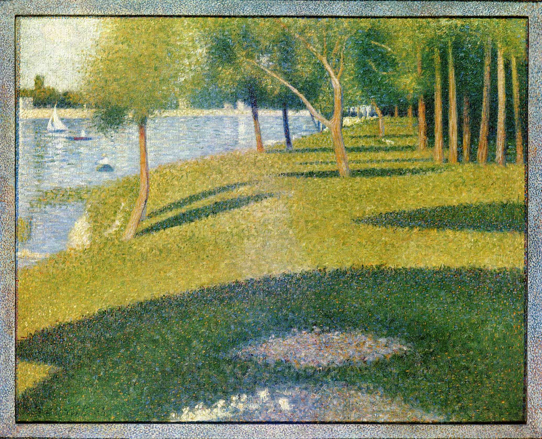 La Grande Jatte (1884) - Georges Seurat Tablo