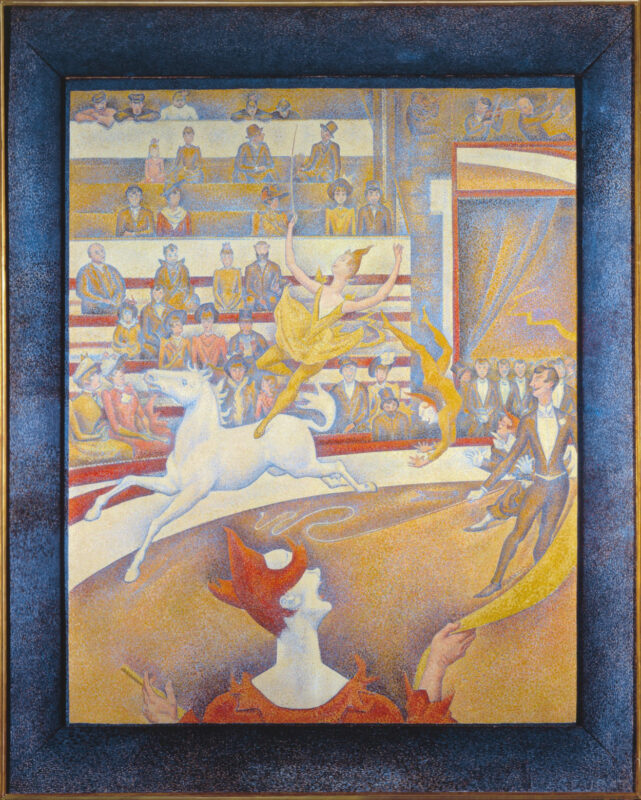 The Circus (1890) - Georges Seurat Tablo