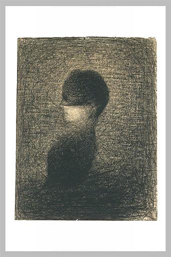 Voilette (1883) - Georges Seurat Tablo