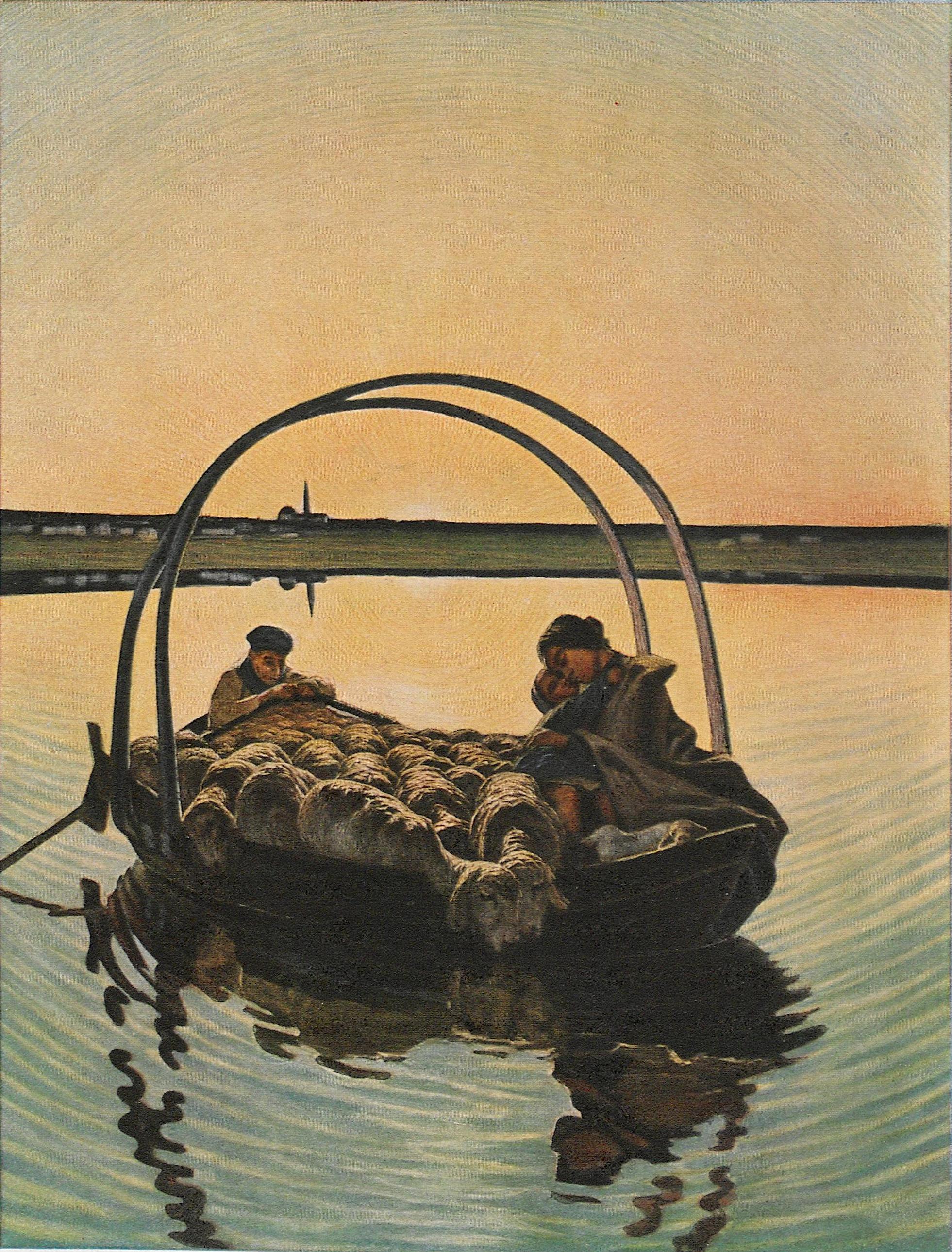 Ave Maria a Trasbordo - Giovanni Segantini Tablo