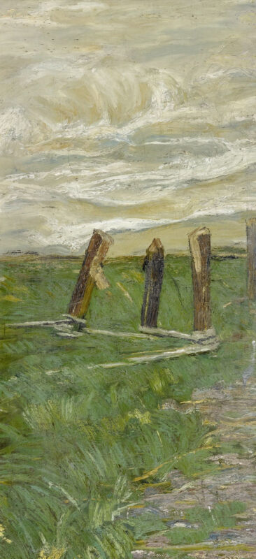 Frammento Di Paesaggio (1888) – Giovanni Segantini Tablo