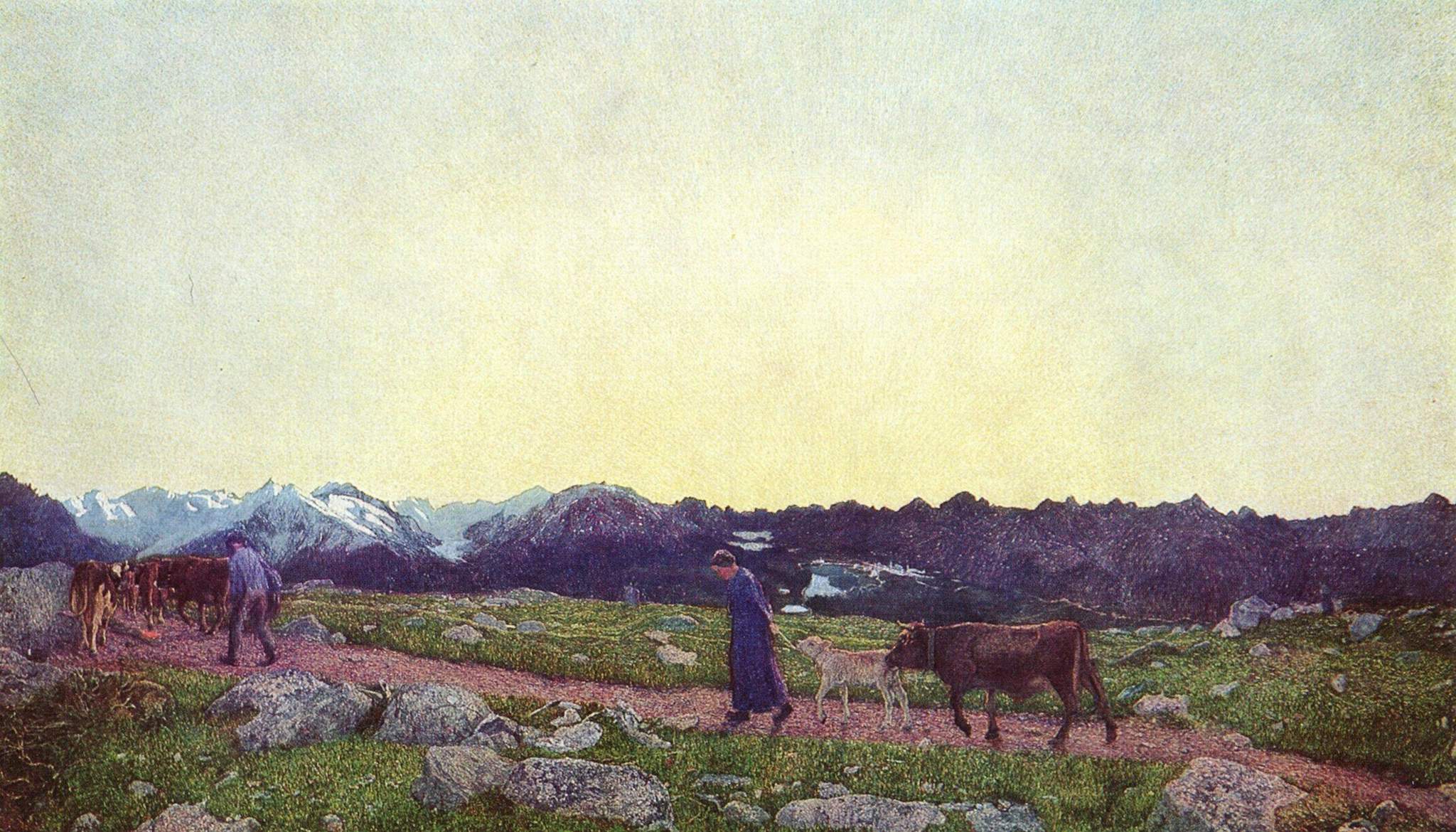 Nature (1899) - Giovanni Segantini Tablo