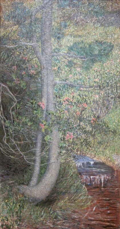 Pine Tree (1897) – Giovanni Segantini Tablo