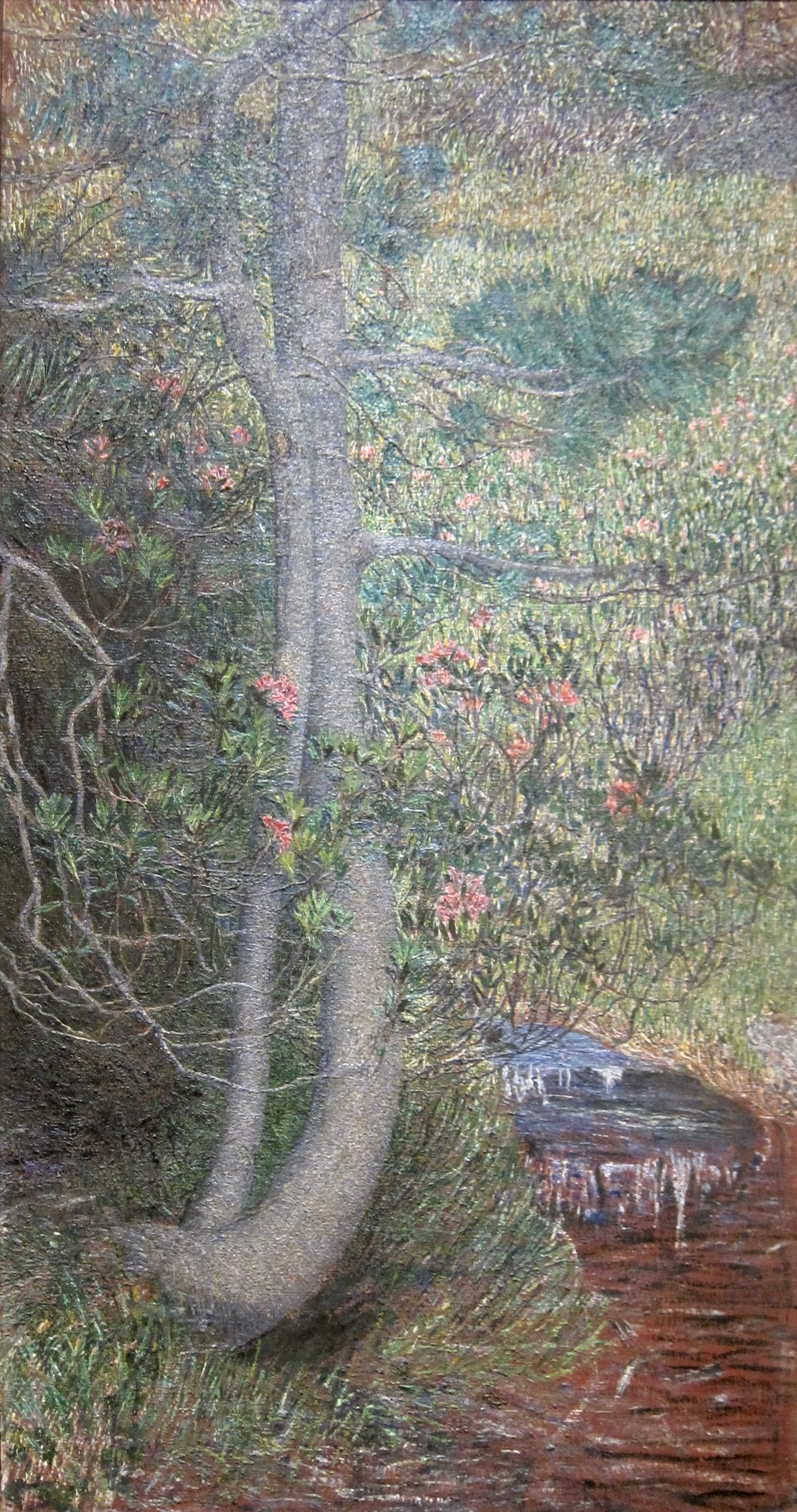 Pine Tree (1897) - Giovanni Segantini Tablo