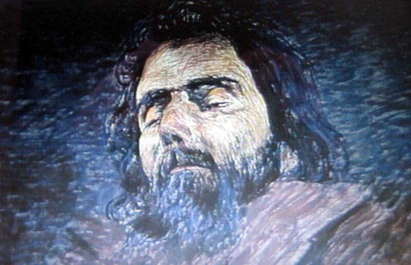 Portrait of the Dead Segantini (1899) - Giovanni Segantini Tablo