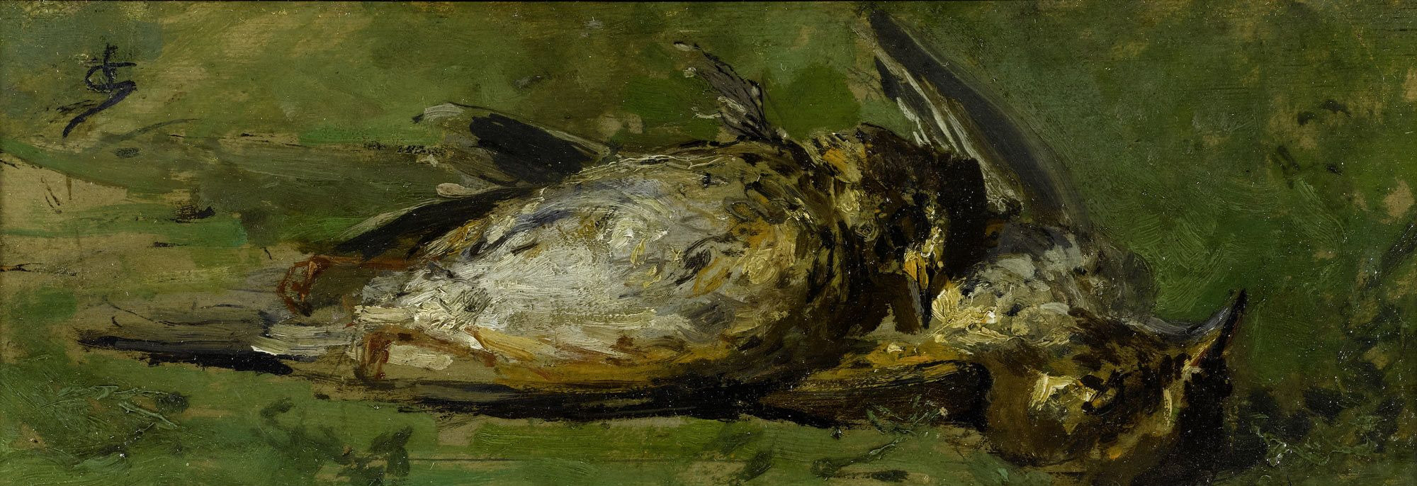 Still Life with Birds (1899) – Giovanni Segantini Tablo
