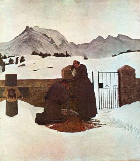 Untitled - Giovanni Segantini Tablo