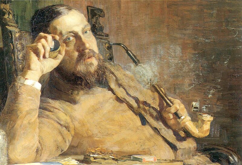 Vittore Grubicy (1887) - Giovanni Segantini Tablo