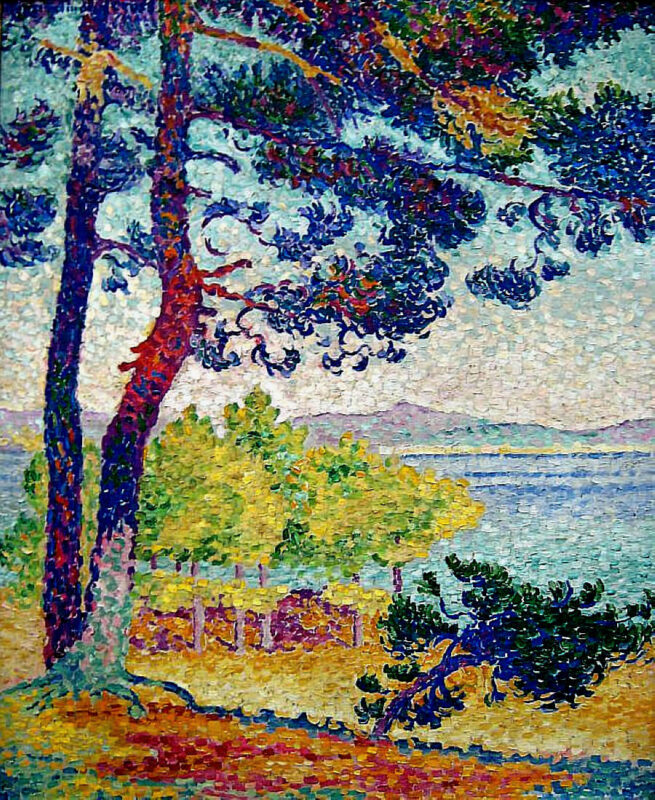 Afternoon at Pardigon, Var (1907) - Henri-Edmond Cross Tablo