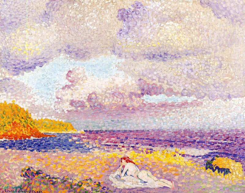 An Incoming Storm (1907) - Henri-Edmond Cross Tablo