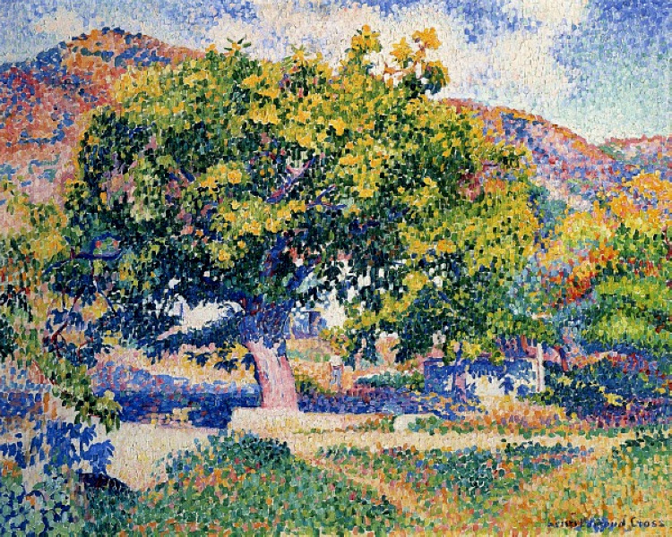 Around My House - Henri-Edmond Cross Tablo