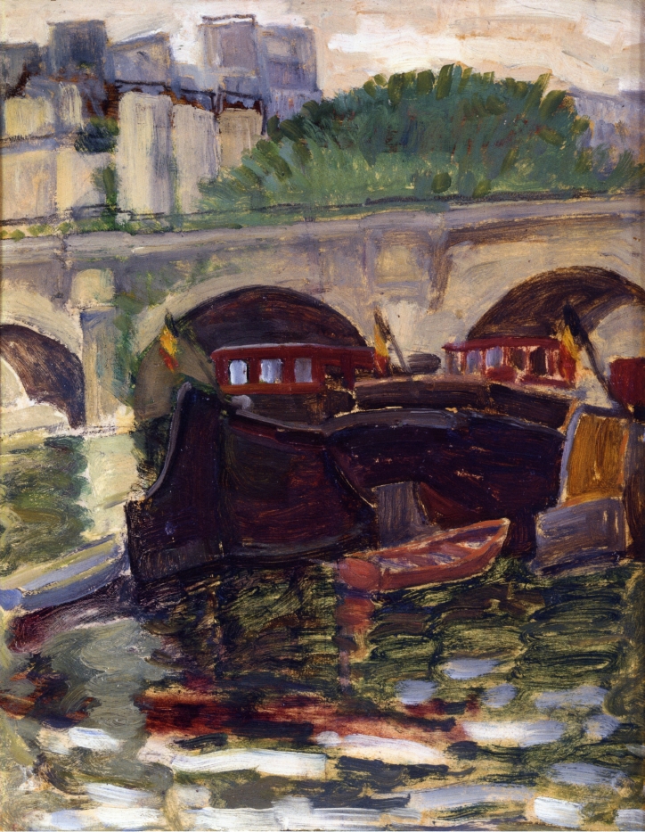 Barges - Henri-Edmond Cross Tablo