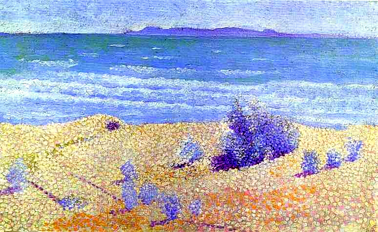 Beach on the Mediterranian (1891) – Henri-Edmond Cross Tablo