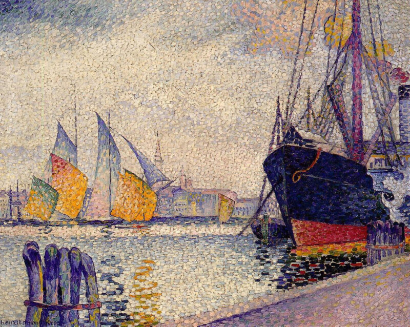 Canal de la Guidecca, Venice (1904) - Henri-Edmond Cross Tablo