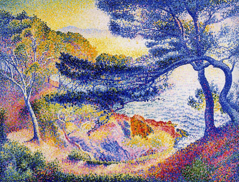 Cape Layet, Provence (1904) - Henri-Edmond Cross Tablo