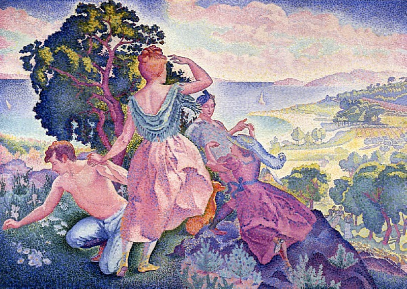 Excursion - Henri-Edmond Cross Tablo
