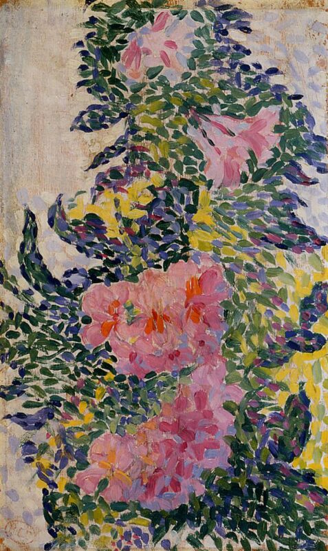 Flowers – Henri-Edmond Cross Tablo