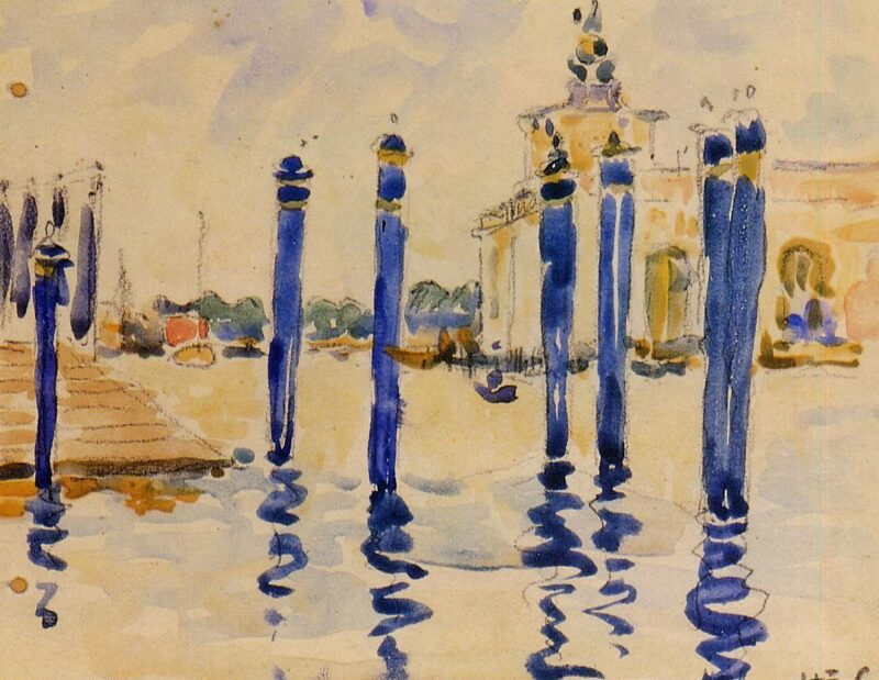 La Donana, Venice (1903) - Henri-Edmond Cross Tablo