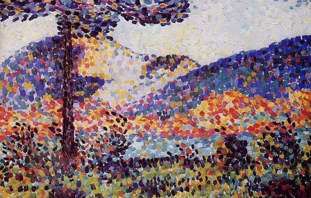 Landscape - Henri-Edmond Cross Tablo