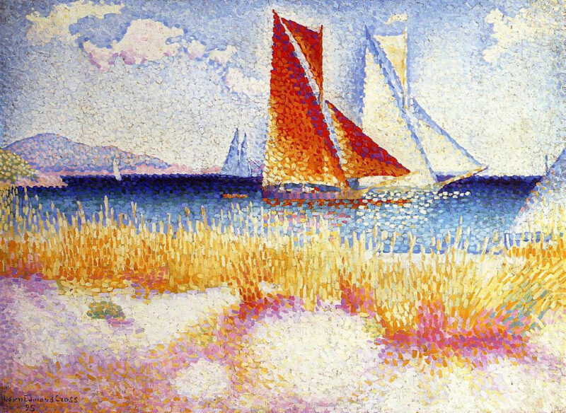 Regatta (1895) - Henri-Edmond Cross Tablo