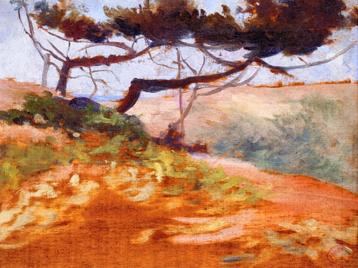 The Bay of Cavalieri - Henri-Edmond Cross Tablo